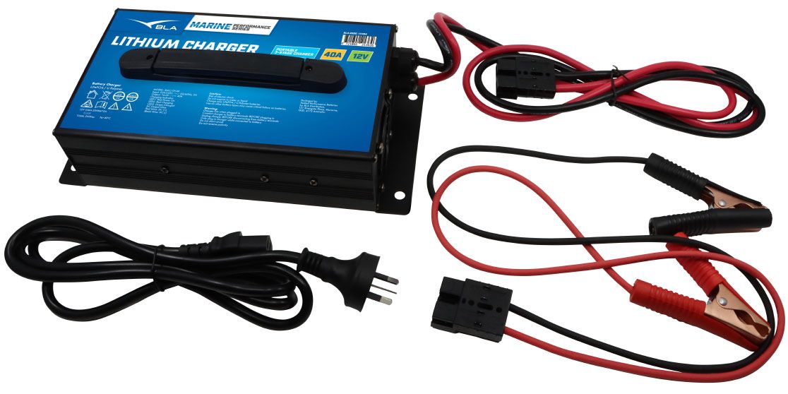 BLA Marine Performance Lithium Battery Charger 12V 40A - Purpose Built to Charge BLA Lithium Battery Charge Profile (111194) - Image 2