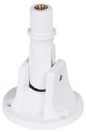 Shakespeare Lift-N-Lay Antenna Mount - Polycarbonate - Snaps into Vertical Position 495-B (119364)