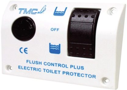 TMC Electric Toilet Flush Control - Suits 12V Toilets - One Touch Panel ...