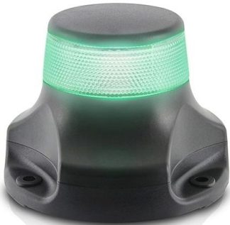 Hella NaviLED 360 PRO 2NM All Round Green Navigation Lamp - BLACK Base (2LT980910321)