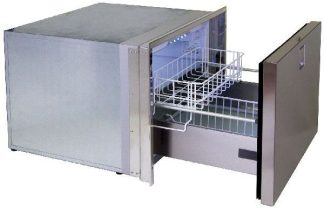 Isotherm DR100 Inox INOX CLEAN TOUCH Stainless Steel Drawer FREEZER - 12-24V - 100 Litre (D100DNEIT1311AA)