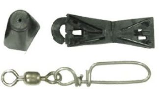 Cannon Downrigger Termination Kit - Includes one crimpless snap-on terminator, one snap on swivel and one cushion top (394462)