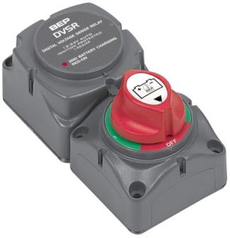 BEP Marinco Battery Switch (1-2-Both-Off) Cluster with Dual Sensing DVSR - 113654 (SUR 714-140A-DVSR)
