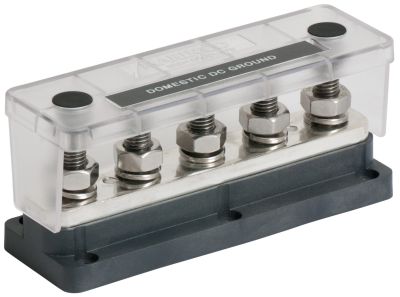 BEP Pro Installer HD Bus Bar - 5 STUD - 650A - 5 x 10mm (3/8") Studs - 50VDC (SUR 777-BB5S-650)