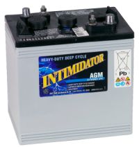 Deka Intimidator (Seamate) - 6 Volt - 187Ah - 690CCA - DUAL Purpose AGM Battery (8AGC2M)