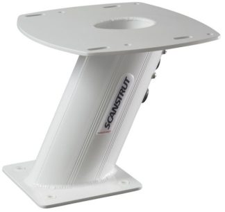 Scanstrut PowerTower - ALUMINIUM 250mm Radar Mount - Suits Radomes, Open Array Radars and Small Satcom/TV Antenna - APT-250-01 (106328)