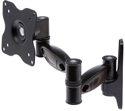 Majestic TV Bracket - Swing Out Cantilever Arm Bracket - Removable VESA 75-100mm Mounting - Locks When Folded - Max. Load 15 Kg (ARM2601)