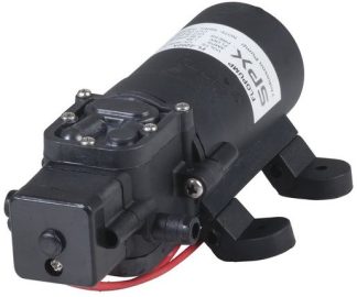 Johnson Aqua Jet Mini 3.8 - 12 Volt - 3.8LPM - 35PSI -  Freshwater Pressure Pump - Auto Pressure Switch - 3/8" Hose Fittings (133300)