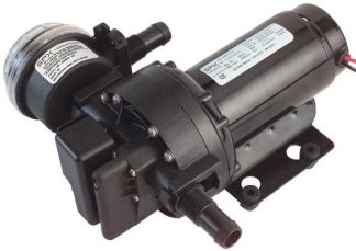 Johnson Aqua Jet Flowmaster 5.0 WPS - 12 Volt - 19LPM - 50PSI -  Freshwater Pressure Pump - Automatically Adjusts Flow According to Demand -  3/8" BSP, 1/2" Hose and 1/2" BSP, 3/4" Hose - 10-13329-103 (133324)