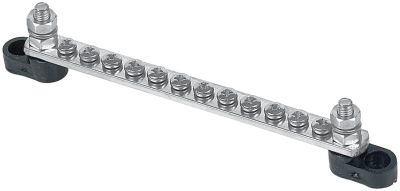 BEP Marinco Bus Bar - Single Bus with 12 Terminals - BB-12W-2S (113506)