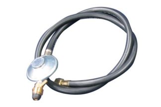 Galleymate and Sizzler LPG Gas Regulator and Hose - Suits Most Standard Gas Bottles (RegHose1.2m)