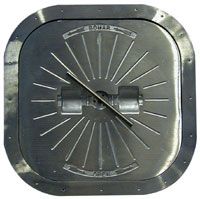 Bomar Hatch - SQUARE - Aluminium Flush Watertight - Commercial Grade Series - 610 x 610mm Opening - 685 x 685mm Cutout - 787 x 787mm Overall (BC42424)