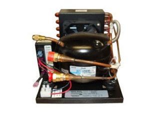 Nova Kool Replacement BD35F Compressor Kit - 12v to 24v Volt - Including Compressor, Fan, Condensor Coils & Associated Lines and Connectors (LT201)