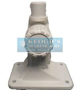 Banten 4 - Way Quick Release Nylon Antenna Mount - Suits Boats, Caravans, Camper, Trailers, Vans, Motorhome and RV - VHF - AM/Fm Antennas (1282162)