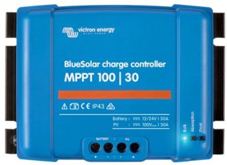Victron BlueSolar MPPT 100/30 Solar Charge Controller - Solar Panel Regulator – Suits 12 or 24V Systems (SCC020030200)