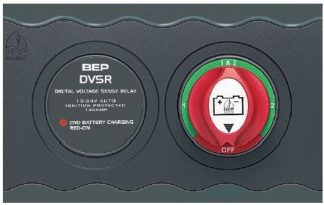 BEP Marinco Panel Mount Battery Switch (1-2-Both-Off) Cluster with Dual Sensing DVSR - 113010 (SUR CC-801)