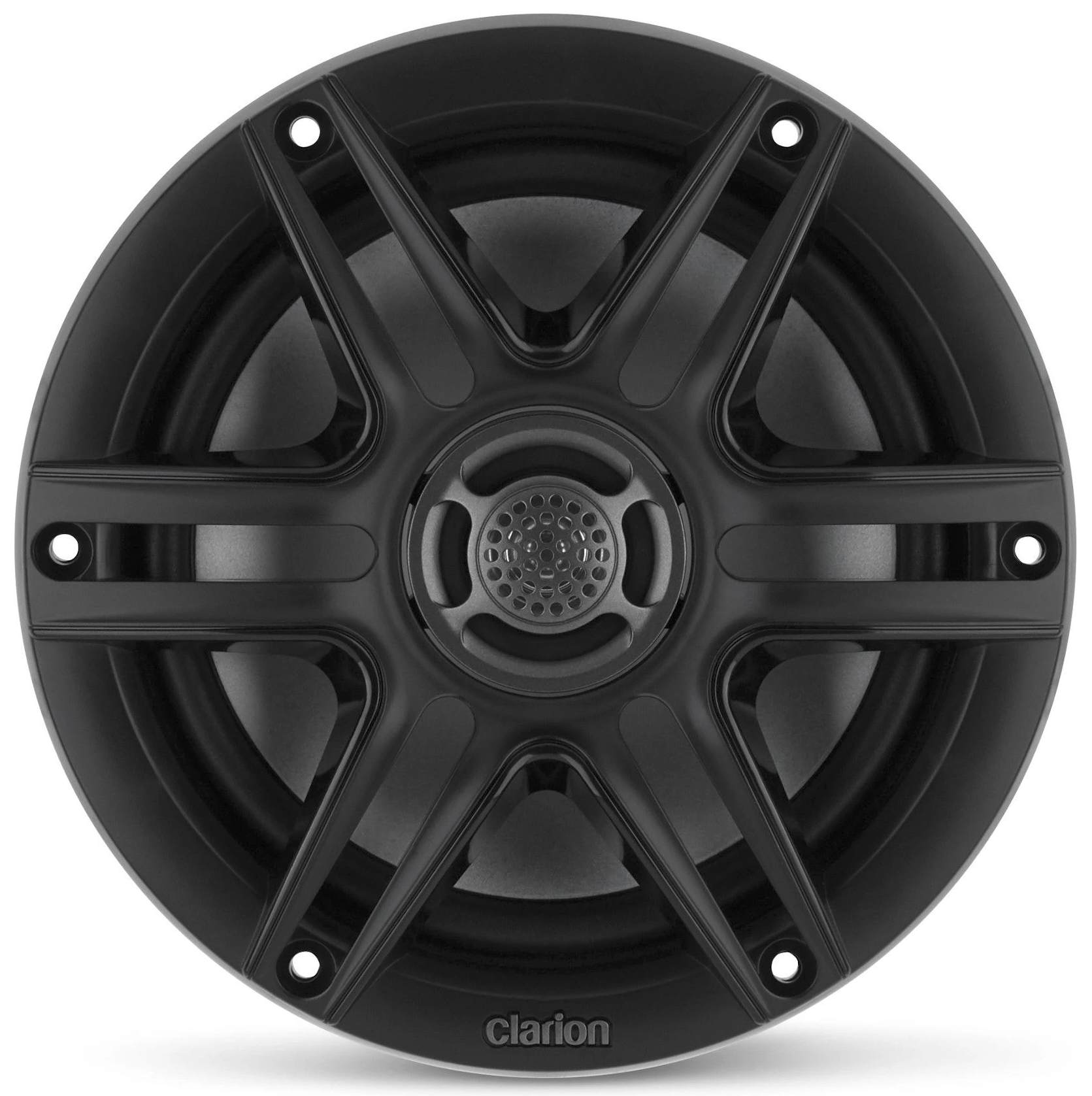 Clarion 6.5 inch CMS-651RGB-SWB 30W Marine Coaxial 2-way Water Resistant Speakers - RGB LED Lighting - Sports Grill (16032-001) - Image 3