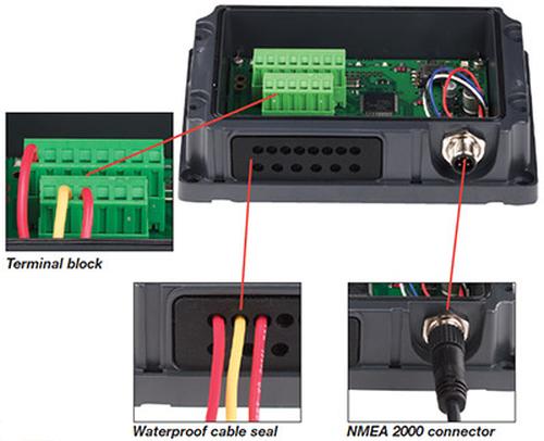 BEP CZone Meter Interface (MI) - accepts inputs from external AC and DC power metering sensors such as: AC and DC voltage and amps 112812 (911-0005) - Image 2