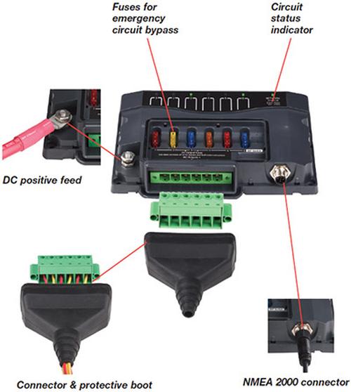 BEP CZone Output Interface (OI) - intelligent replacement for traditional circuit breaker and fuse panels 112820 (911-0009) - Image 2