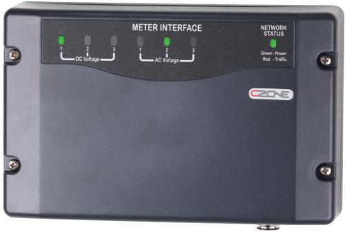 BEP CZone Meter Interface (MI) - accepts inputs from external AC and DC power metering sensors such as: AC and DC voltage and amps 112812 (911-0005)