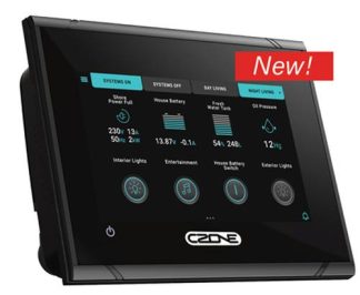 BEP Touch 5" CZone - Sleek Compact Touch Screen with Wifi and IPX7 Waterproofing 112800 (911-0124)