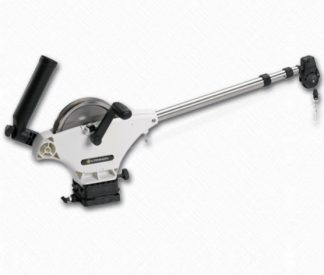 Cannon Downrigger - Manual - Uni-Troll 10 STX TS Metric - incl. Dual Rod Holders - Swivel Base - Stainless Steel Spool (394237)
