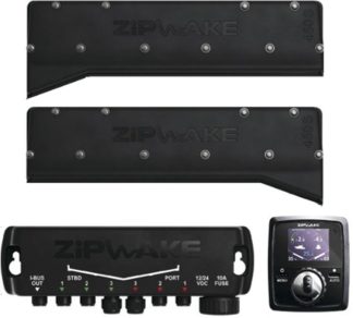 Zipwake KB300-S Series CHINE KIT - Dynamic Trim Control System with CONTROL PANEL + 2 x 300mm Chine Interceptors - 2011732 (0580120)