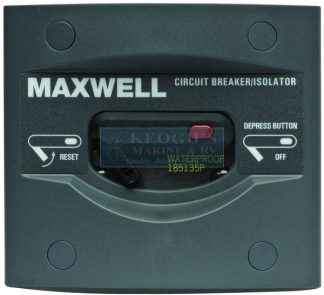 Maxwell 40Amp 12V or 24V Circuit Breaker Isolator Panel (P100789)