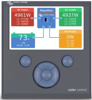 Victron Color Control GX - Remote Control Panel and System Monitoring (BPP010300100R)
