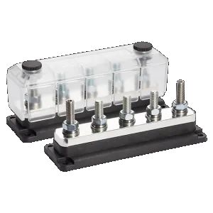 Enerdrive 5 Stud Busbar 600A M8 - 50 Volts DC - Suits Battery Monitor Shunt Expansion Systems (DCM-5075160)