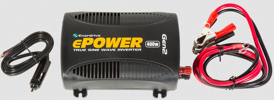 Enerdrive ePower 400W 12V Gen2 True Sine-Wave Inverter - 12V DC to 240V AC - 400 Watt (EN1104S-12V-G2) - Image 4