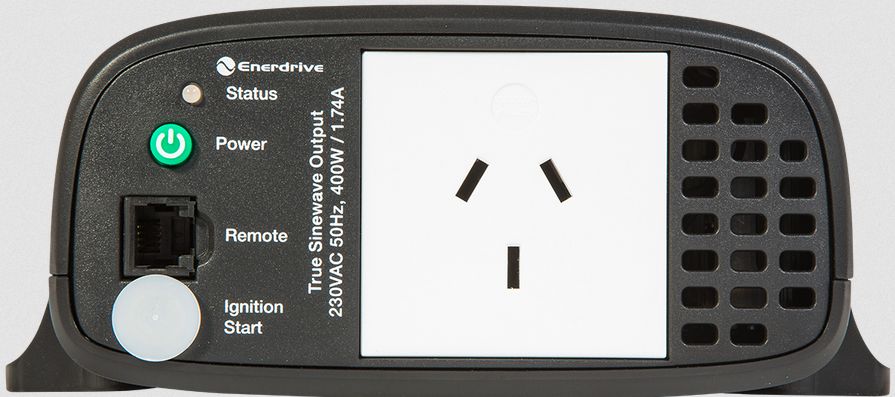 Enerdrive ePower 400W 12V Gen2 True Sine-Wave Inverter - 12V DC to 240V AC - 400 Watt (EN1104S-12V-G2) - Image 2