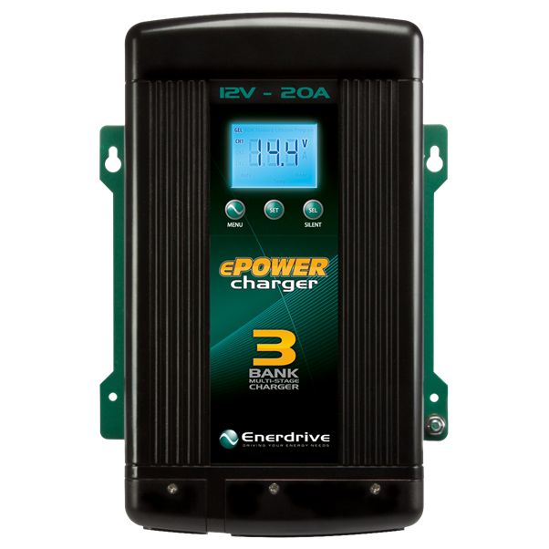 Enerdrive ePOWER Lithium B-TEC 125Ah Battery 12V - Incl Bluetooth Monitoring - Inc 40A DC2DC Charger and MPPT Solar Controller and 20A AC Charger - K-125-DC40-AC20 (K-125-03) - Image 4