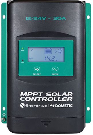 Enerdrive MPPT Solar Controller w/Display - 30Amp 12/24V - LCD Display with Voltage and Amps (EN43530)