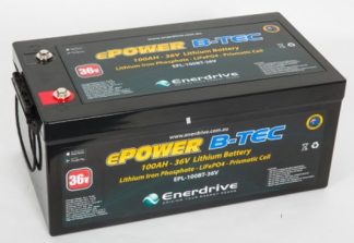 Enerdrive ePOWER Lithium B-TEC 100Ah Battery 36V - Incl Bluetooth Monitoring (EPL-100BT-36V)