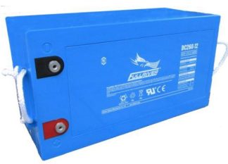Fullriver DC260 - 12 Volt - 260Ah - 1525CCA - Marine-Caravan-RV Deep Cycle AGM Battery - Maintenance Free Sealed AGM (DC260-12)
