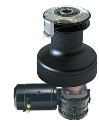 Lewmar 40EST EVO Self Tailing Electric Sheet Winch - 12V - Black Alloy (430416)