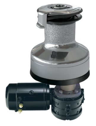 Lewmar 40EST EVO Self Tailing Electric Sheet Winch - 12V - Chrome Bronze (430417)