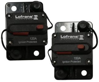 Lofrans Standard Circuit Breaker Surface Mount - 70 Amp - Windlass Anchor Winch (636088)