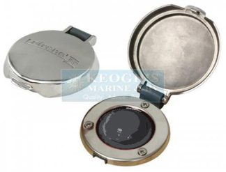 Lofrans Inox Deck Switch - Black Foot Switch - Windlass Anchor Winch Control (636075)