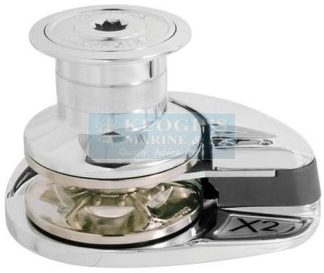 Lofrans X2 Vertical Anchor Winch with Capstan - 8mm - 12 Volt - 800W - Luxury Chrome Bronze Gypsy, Capstan & Base - IP67 Motor/Gearbox (472862)