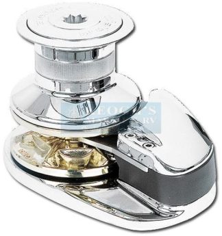 Lofrans X3 Vertical Anchor Winch with Capstan- 8mm - 12 Volt - 1700W - Luxury Chrome Bronze Gypsy, Capstan & Base - IP67 Motor/Gearbox (600064)