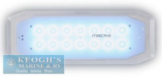 Macris MIU15 V8 Underwater Light - ROYAL BLUE - LED 3800 Lumens - 210x83mm Surface Mount - 10-30VDC (1262232)