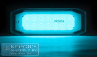 Macris MIU15 V8 Underwater Light - AQUA - LED 3800 Lumens - 210x83mm Surface Mount - 10-30VDC (1262234)
