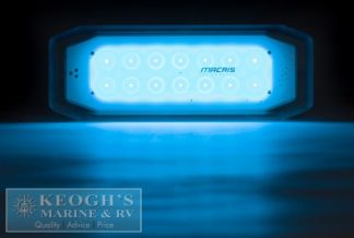 Macris MIU15 V8 Underwater Light - ICE BLUE - LED 3800 Lumens - 210x83mm Surface Mount - 10-30VDC (1262231)