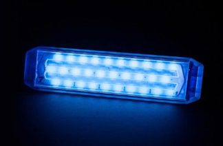Macris MIU30V7-RB Underwater Light - Royal Blue L-Series LED 7200 Lumens - 372mm x 79mm Surface Mount 10-30VDC - Suits Boats and Floating Docks (1262252)