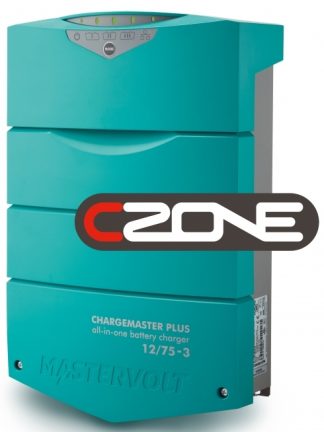 Mastervolt ChargeMaster PLUS 12/75-3 CZone Battery Charger - 12 Volt 75 Amp - 3 Output - 120/230Volt AC Input - 44310755 (110338)