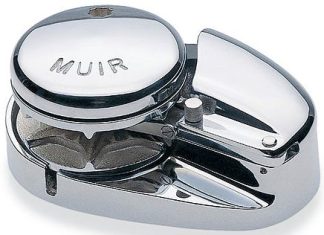 Muir Storm VR3500 Vertical Stainless Steel Anchor Winch - 12V 1500W Motor - Suits 10mm SL Chain and 16mm Rope (F101364)