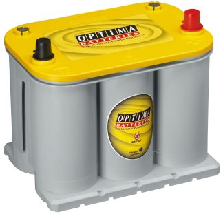 Optima Yellow Top D27F - 12 Volt - 66Ah - 845CCA - Spiral Cell AGM Deep Cycle Battery - Some days, endurance is more important than luck (D27F)