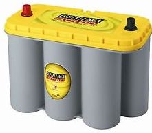 Optima Yellow Top D31A - 12 Volt - 75Ah - 900CCA - Spiral Cell AGM Deep Cycle Battery - Some days, endurance is more important than luck (D31A)